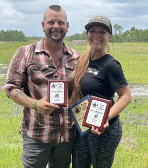 2023 Caitlin and Jared trophies Volusia
